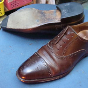 SCOTCH GRAIN　スコッチグレインの紳士革靴　色々修理のサムネイル