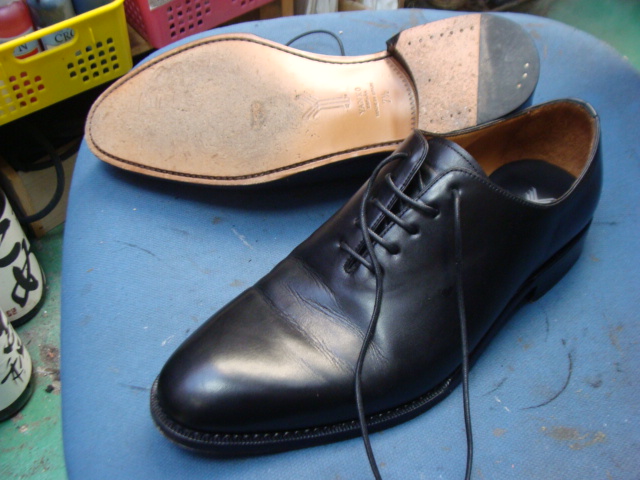 YANKO　ヤンコ紳士革靴　ハーフソール補強のサムネイル